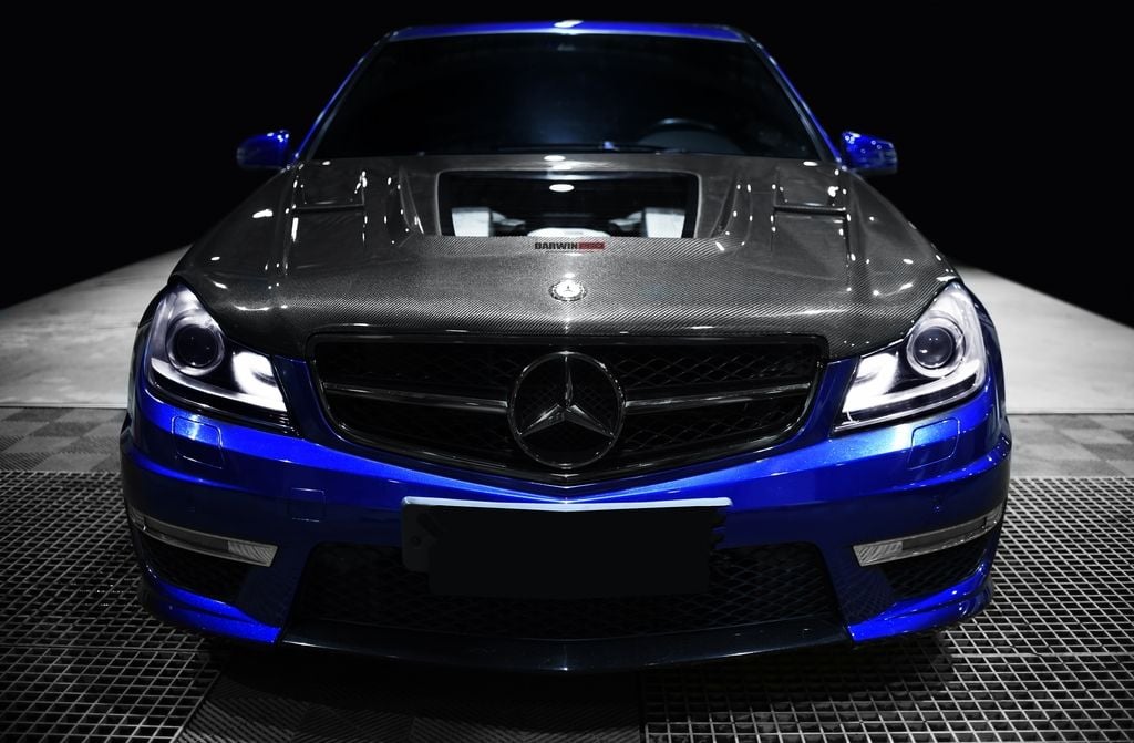 Exterior Body Parts - FS: Brand New Darwin Pro IMP Style Carbon Fiber Hood W Center Glass - New - 2012 to 2014 Mercedes-Benz C63 AMG - Wyckoff, NJ 07481, United States