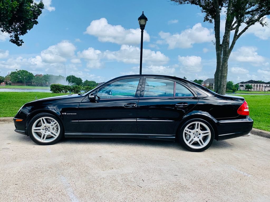 2004 Mercedes-Benz E55 AMG - 04 Mercedes-Benz E55 AMG (83k miles) - Used - VIN wdbuf76jx4a394601 - 83,100 Miles - 8 cyl - 2WD - Automatic - Sedan - Black - Pearland, TX 77584, United States