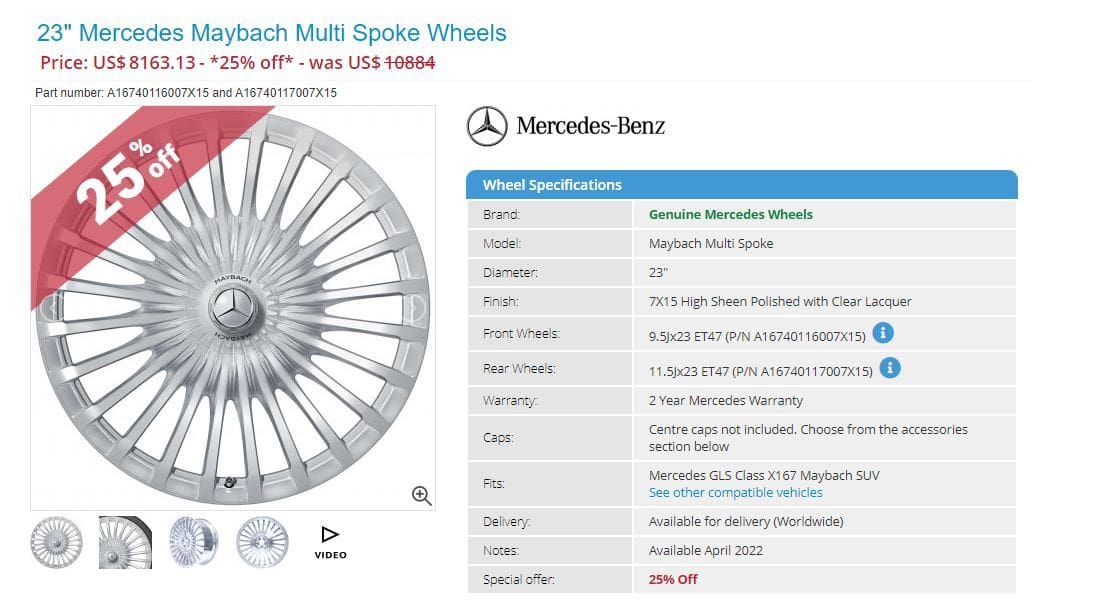 Wheels and Tires/Axles - 2023 Mercedes MAYBACH GLS600 4MATIC 23" AMG Wheels, Tires, TPMS,... - New - 2022 to 2024 Mercedes-Benz Maybach GLS 600 - 2015 to 2024 Mercedes-Benz GLS63 AMG - 2015 to 2024 Mercedes-Benz GLS-Class - Short Hills, NJ 07078, United States