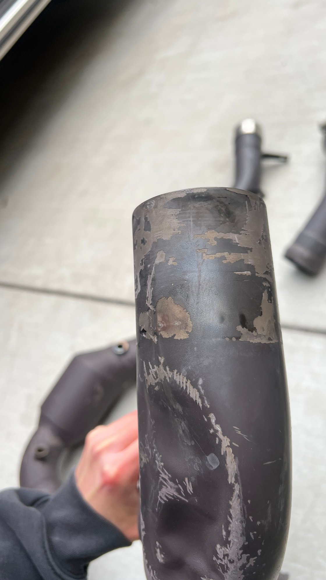 Engine - Exhaust - Meinsterschaft Primary and Secondary Downpipes For W213 E63S, Socal PICKUP ONLY - Used - 2018 to 2023 Mercedes-Benz E63 AMG S - Lake Forest, CA 92630, United States