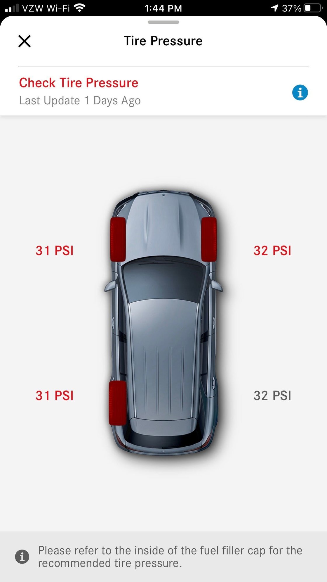 False low tire pressure warning Forums