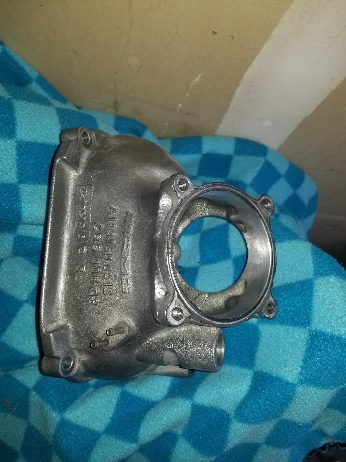 Engine - Intake/Fuel - 82mm throttle body and welded snout - Used - 2003 to 2007 Mercedes-Benz E55 AMG - clearfield, UT 84015, United States