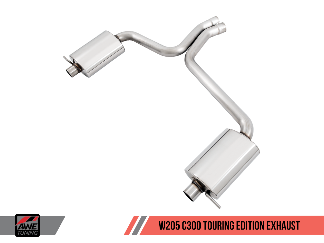 Engine - Exhaust - AWE Touring Edition Exhaust for Mercedes-Benz W205 C300 - Used - 2015 to 2019 Mercedes-Benz C300 - Irvine/lake Forest, CA 92630, United States