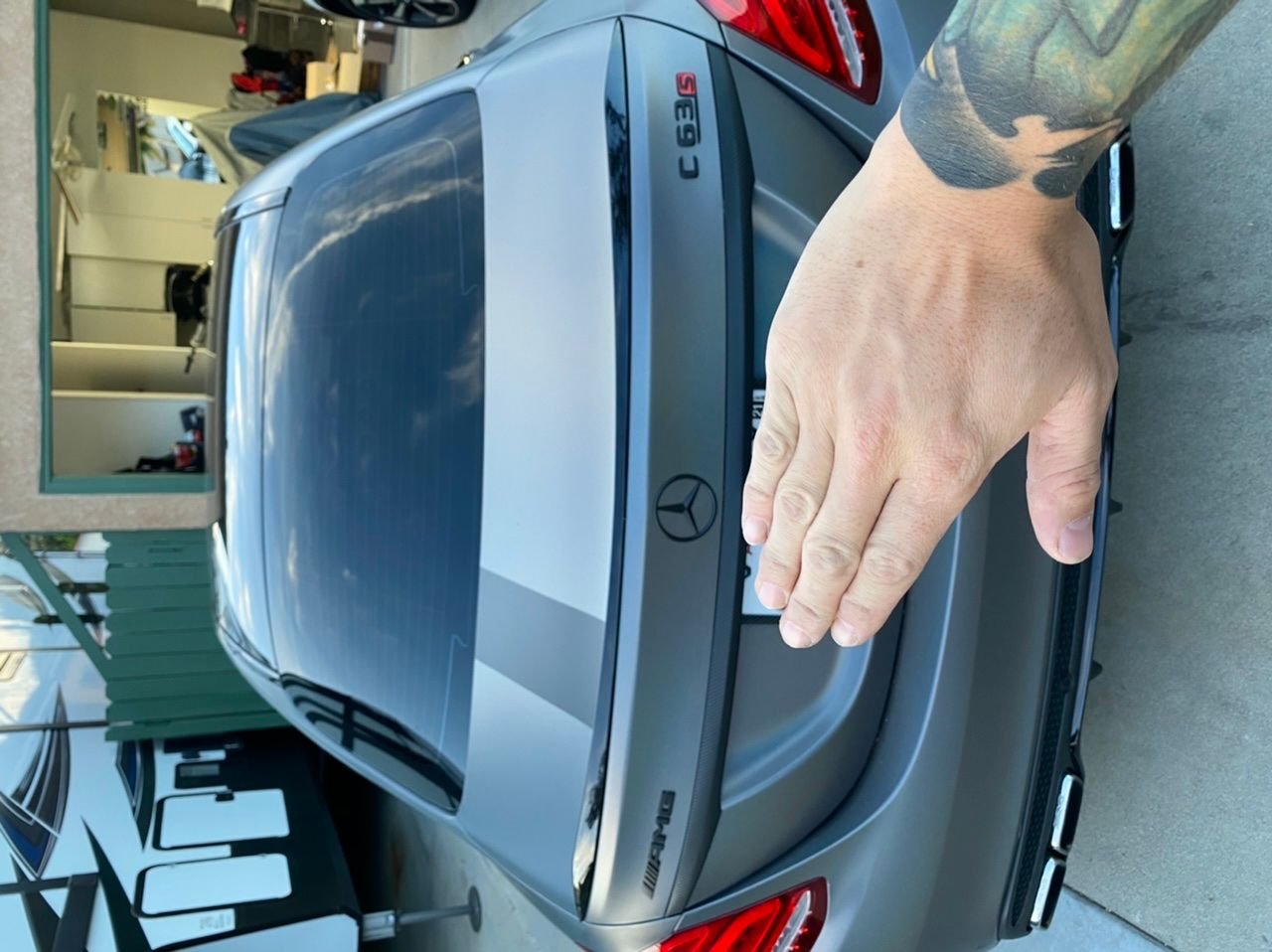 Accessories - Oem W205 C63s rear trunk spoiler - Used - Lakewood, CA 90277, United States