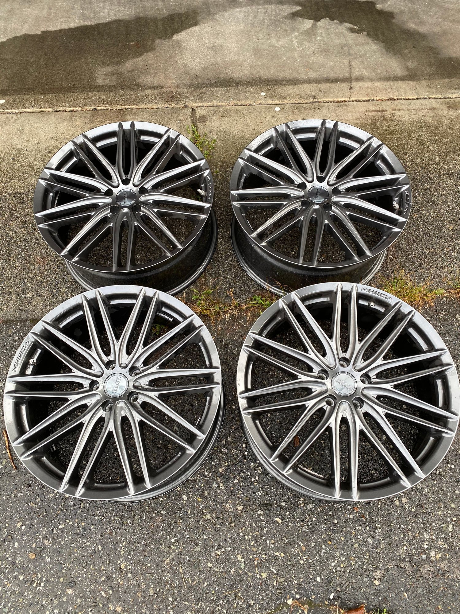 Wheels and Tires/Axles - 20x8.5 ET40 5x112 66.5 Vossen VFS-4 - Used - 2005 to 2020 Mercedes-Benz E350 - Vancouver, BC V6P4C7, Canada