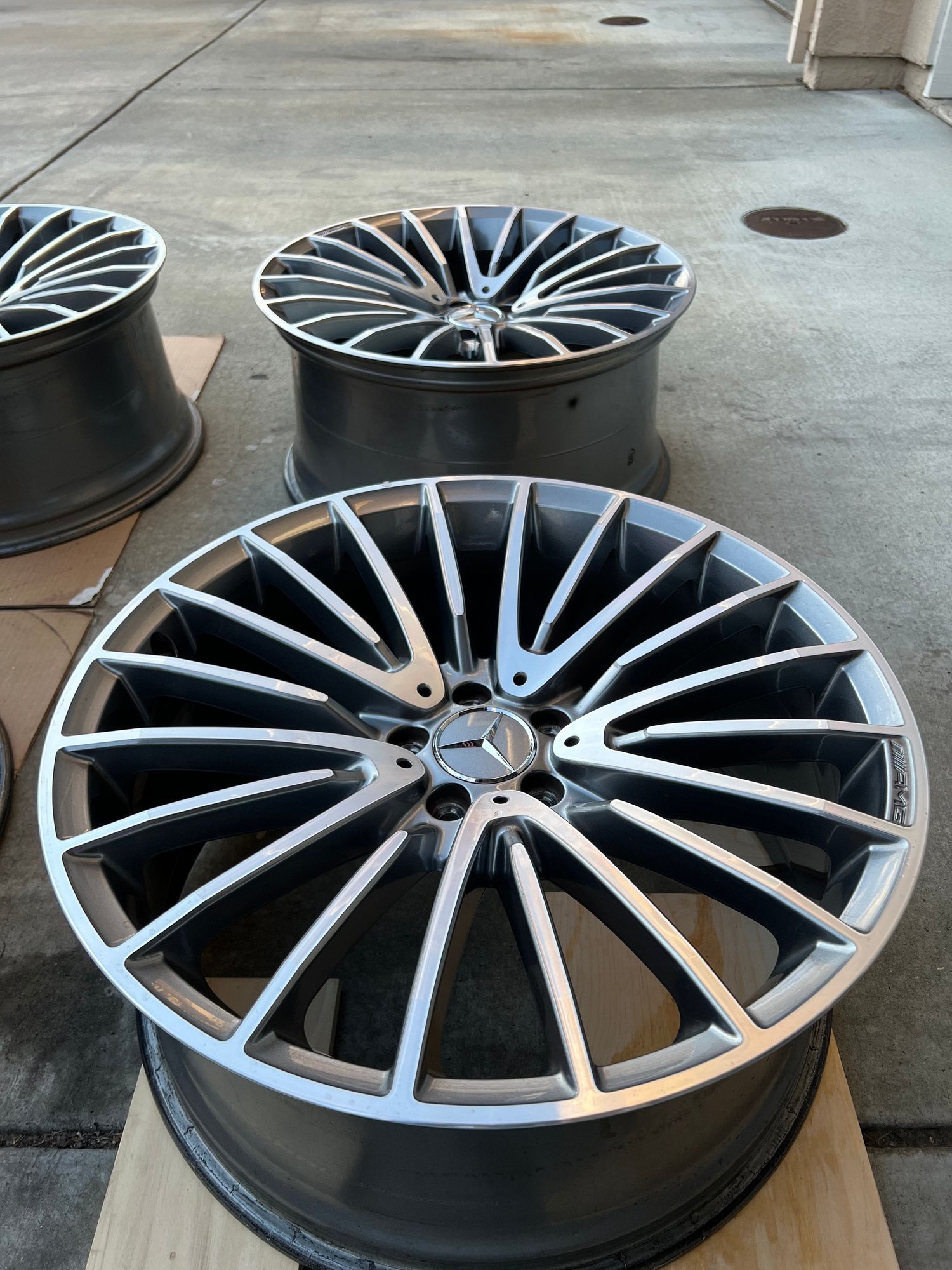 Wheels and Tires/Axles - OEM GLC63 AMG 21” Wheels - Used - 2018 to 2022 Mercedes-Benz GLC63 AMG - San Jose, CA 95123, United States