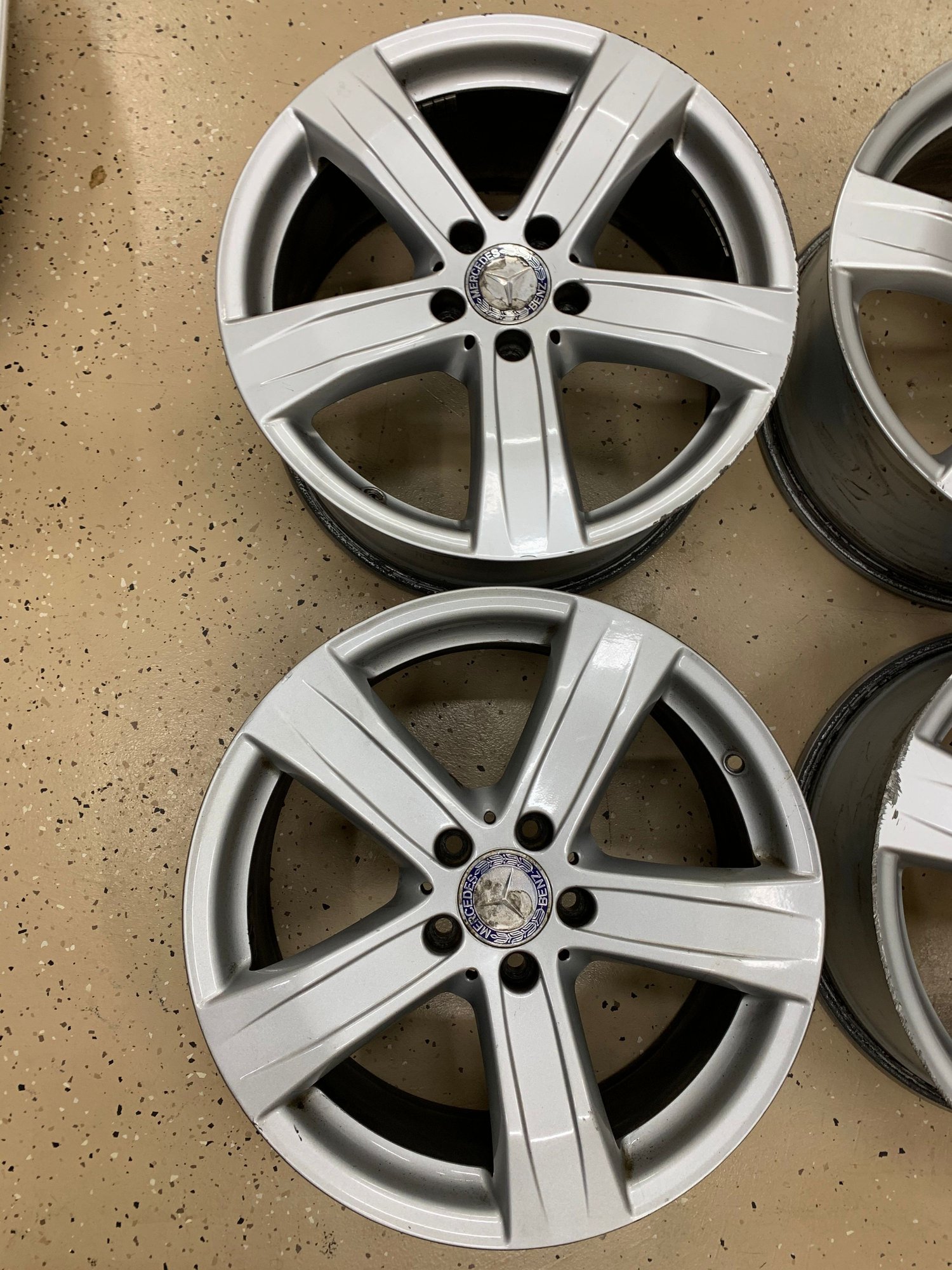 Wheels and Tires/Axles - 18” OEM Mercedes-Benz S550 Wheels - Used - 0  All Models - Chantilly, VA 20152, United States