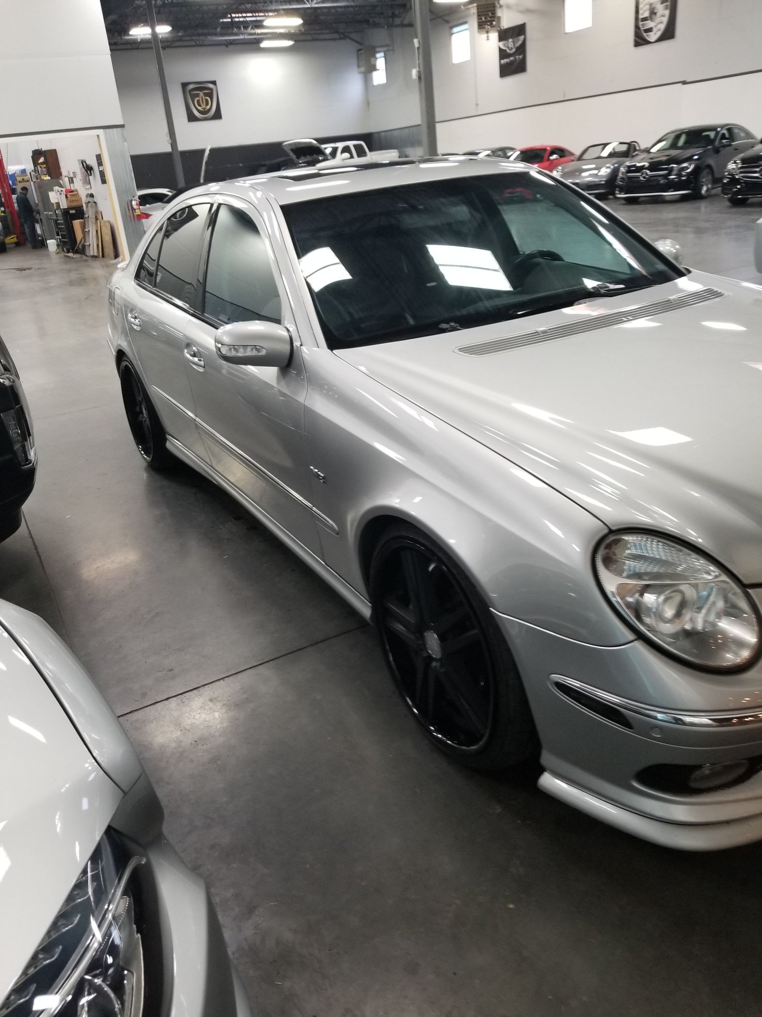 2004 Mercedes-Benz E55 AMG - 04 E55 AMG with 80k miles - Used - VIN WDBUF76J44A401428 - 80,700 Miles - 8 cyl - 2WD - Automatic - Sedan - Silver - West Jordan, UT 84081, United States