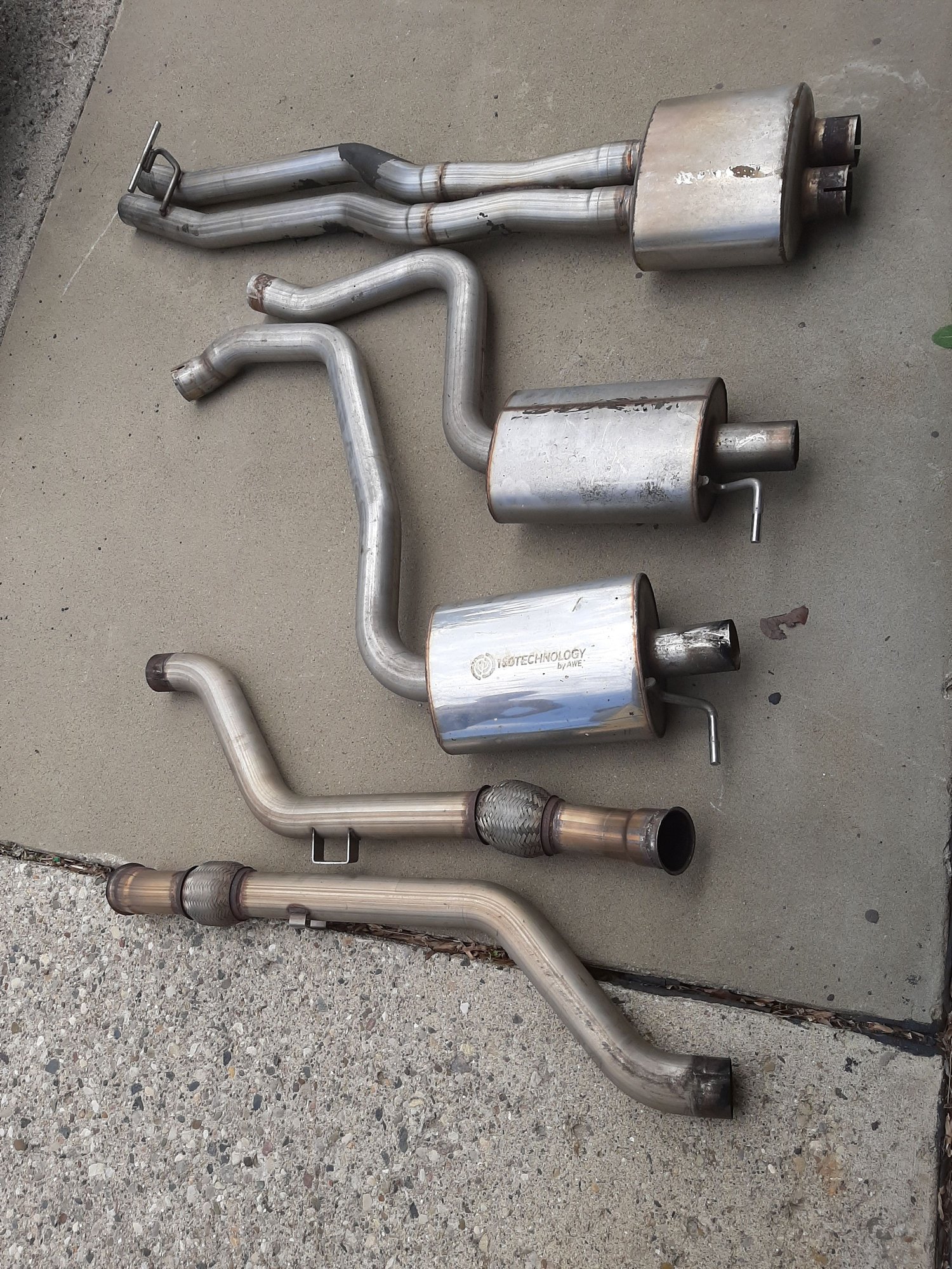 Engine - Exhaust - W205 Sedan AWE Exhaust ($1,100 OBO) - Used - 2016 to 2018 Mercedes-Benz C43 AMG - Troy, MI 48083, United States