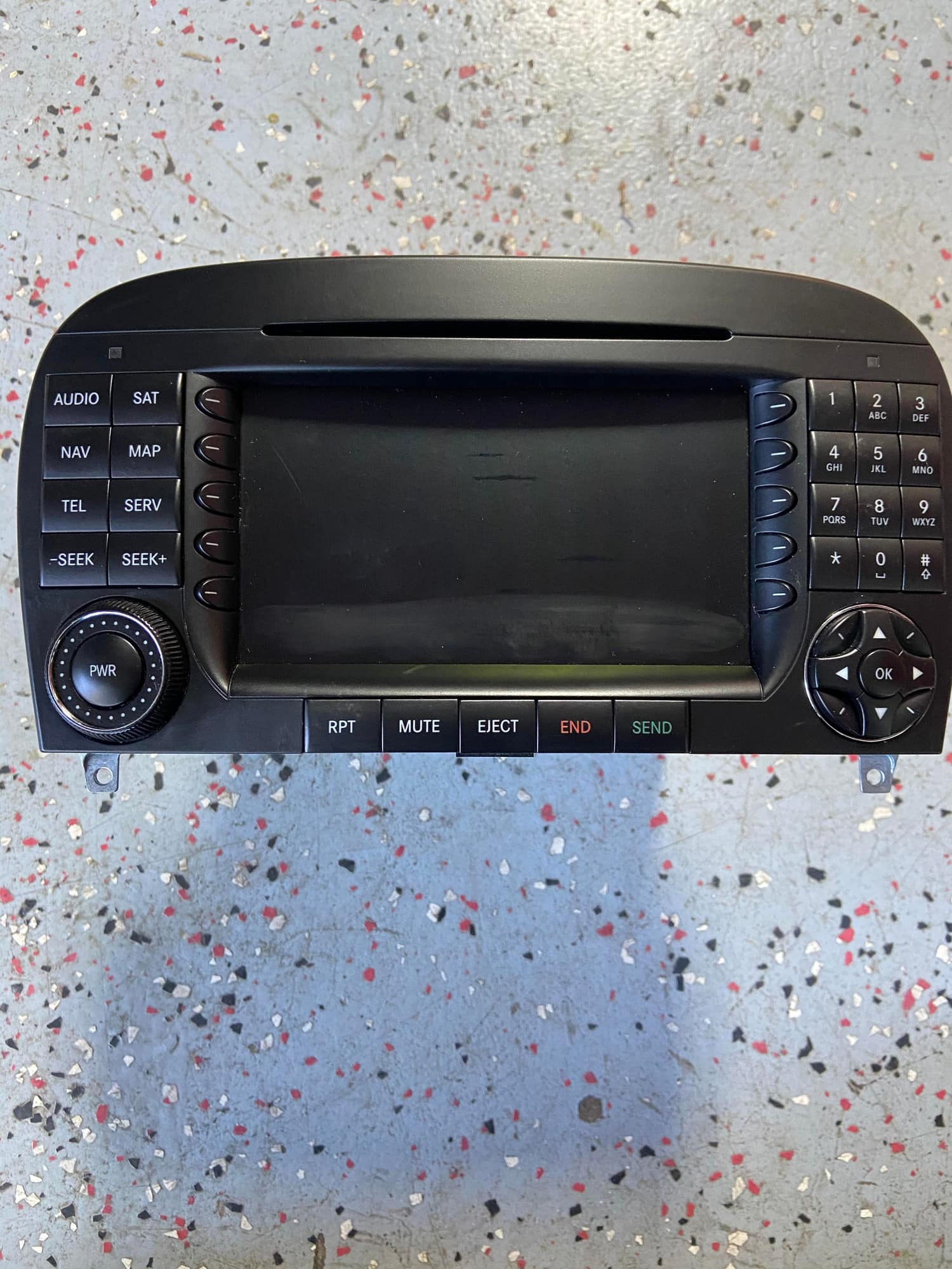 Audio Video/Electronics - OEM Command, NAV, Cd changer with brackets - Used - 1956 Mercedes-Benz SL600 - Las Vegas, NV 89149, United States