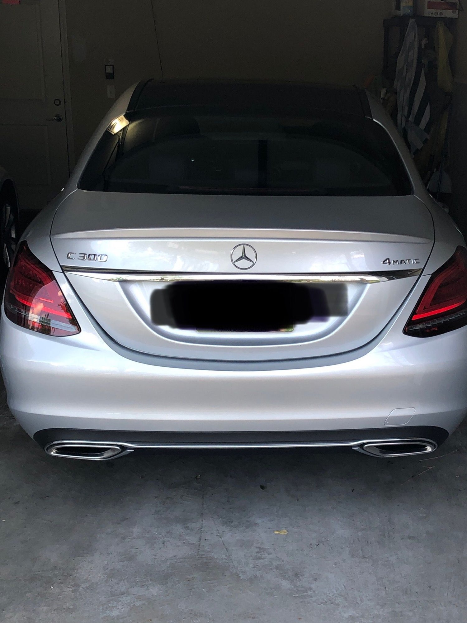 Accessories - C300 Rear Spoiler Painted Iridium Silver #775 - New - 2015 to 2020 Mercedes-Benz C300 - Overland Park, KS 66204, United States