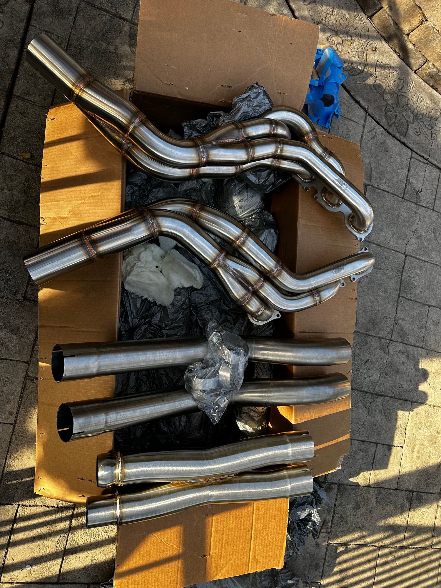 Engine - Exhaust - MBH Long Tube Headers + Mid-section with Xpipe (W204) C63 - New - 2008 to 2015 Mercedes-Benz C63 AMG - San Jose, CA 95112, United States