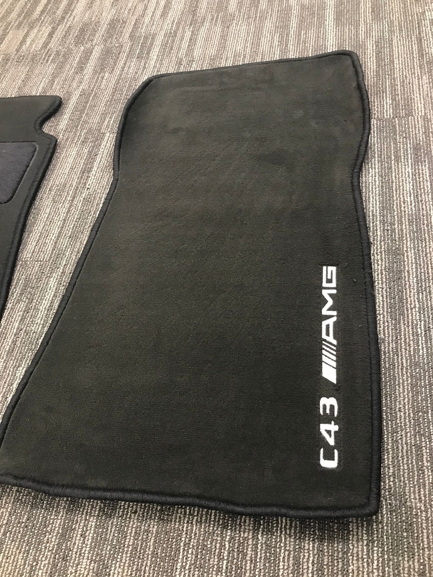 1998 Mercedes-Benz C43 AMG - OEM Mercedes Benz AMG C43 Black Fabric Floor Mats - Gently Used NLA - Accessories - $250 - Miami, FL 33137, United States