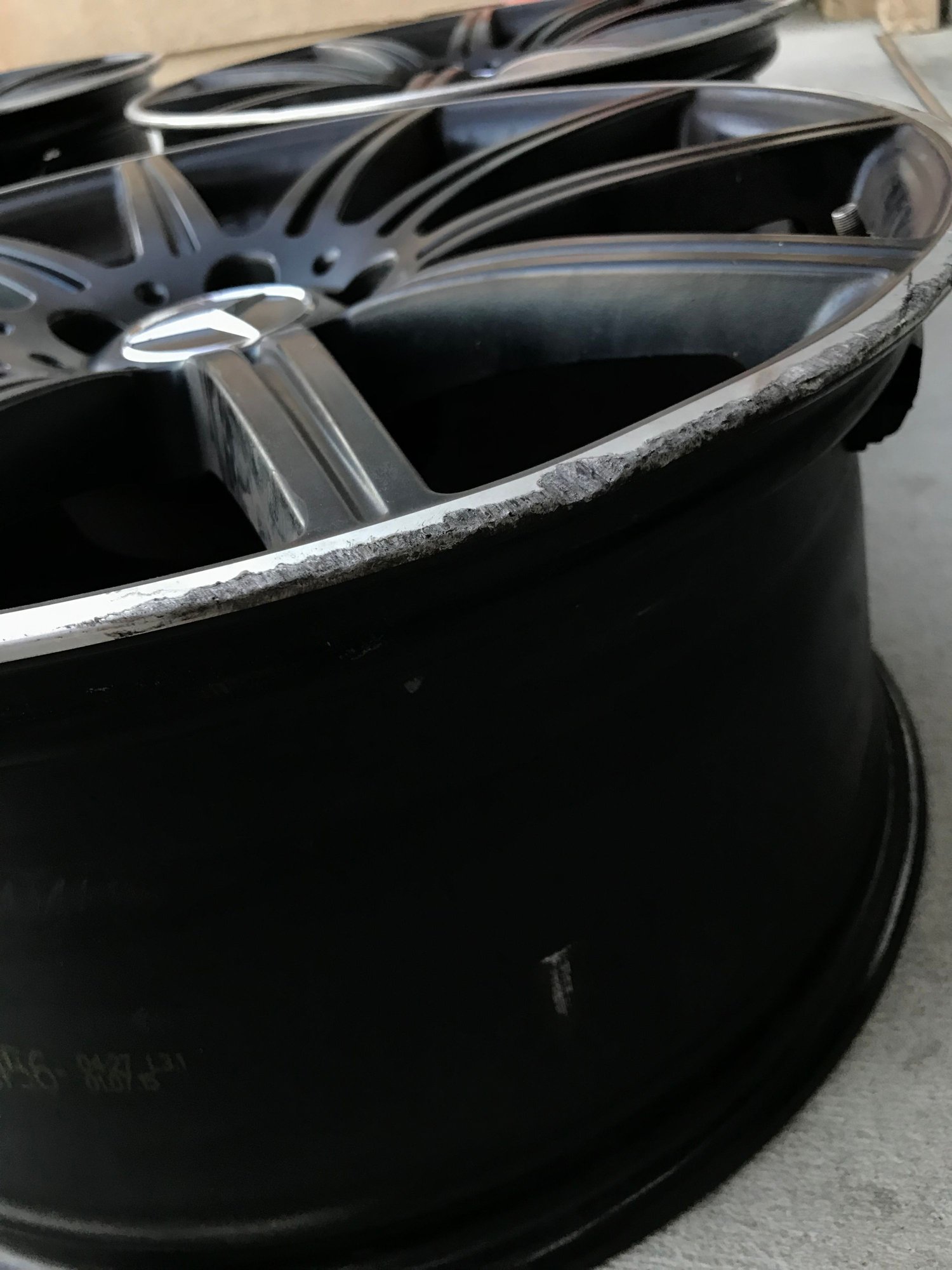 Wheels and Tires/Axles - E63s AMG W212 Satin Black Wheels - Used - 2014 to 2016 Mercedes-Benz E63 AMG S - Palm Springs, CA 92240, United States