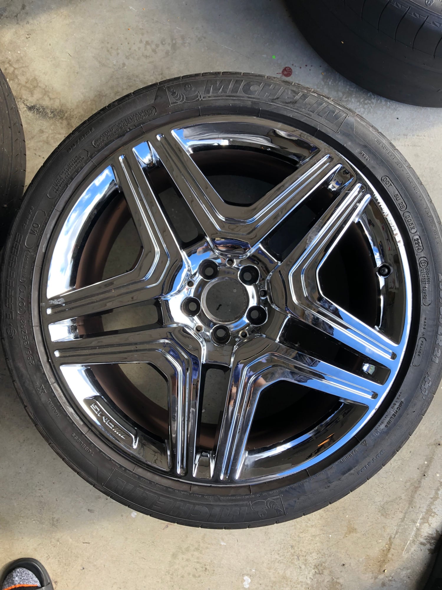 Wheels and Tires/Axles - OEM ML63 in Chrome - Used - Foster City, CA 94404, United States
