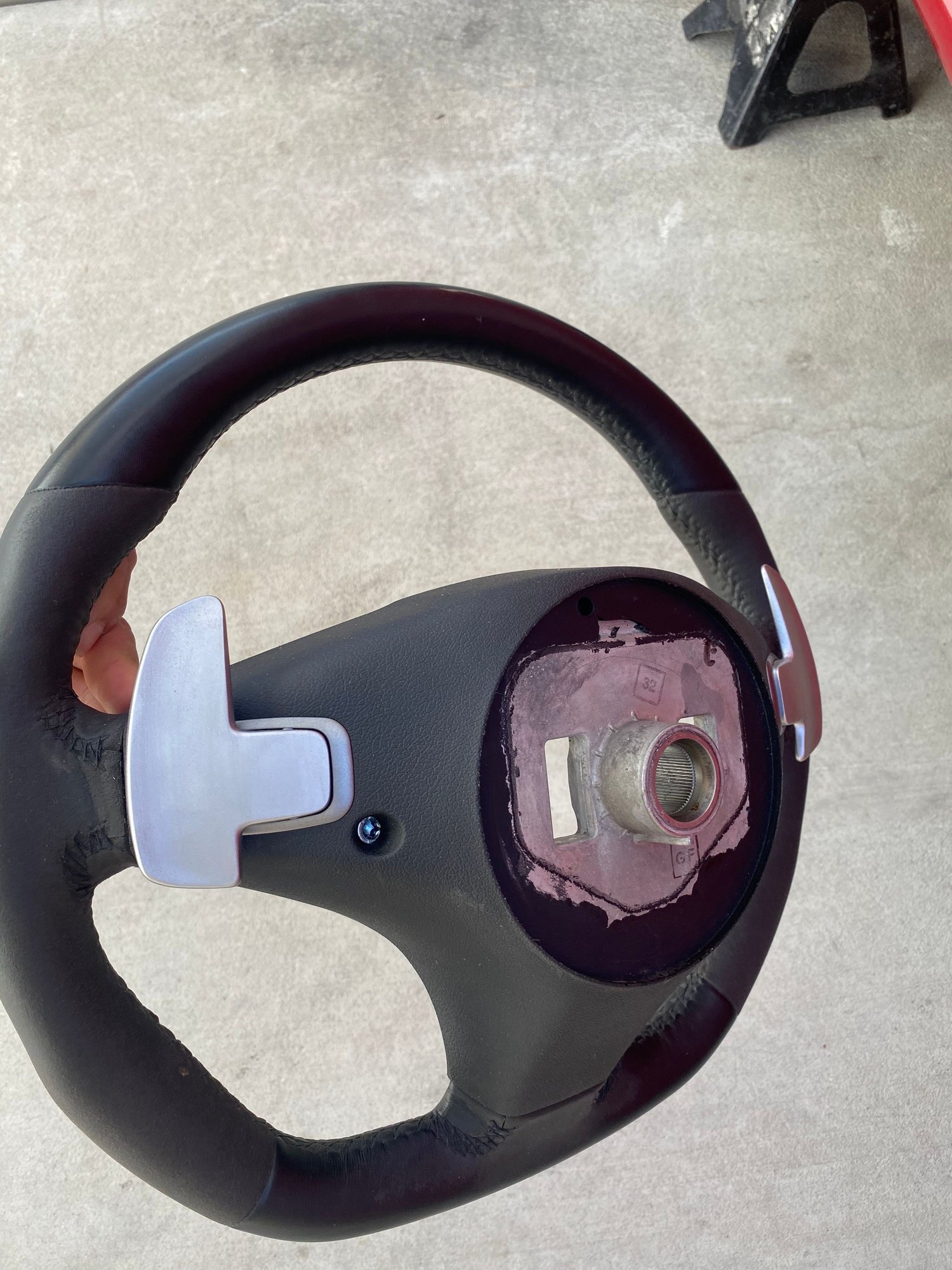 Interior/Upholstery - C63 W204 P30 Alcantera Steering Wheel - Used - 2008 to 2011 Mercedes-Benz C63 AMG - Palm Springs, CA 92240, United States