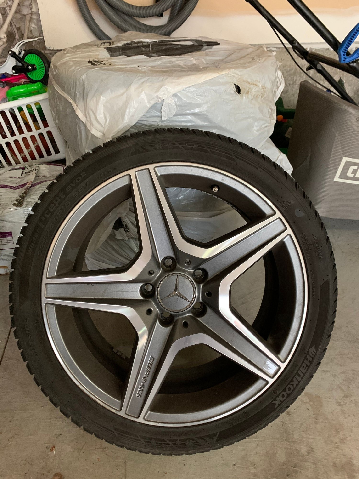 Wheels and Tires/Axles - FS: MINT AMG Winter tire/rim Package (2008-2015 C Class) - Used - 2008 to 2015 Mercedes-Benz C63 AMG - Milton, ON L9T6Z7, Canada