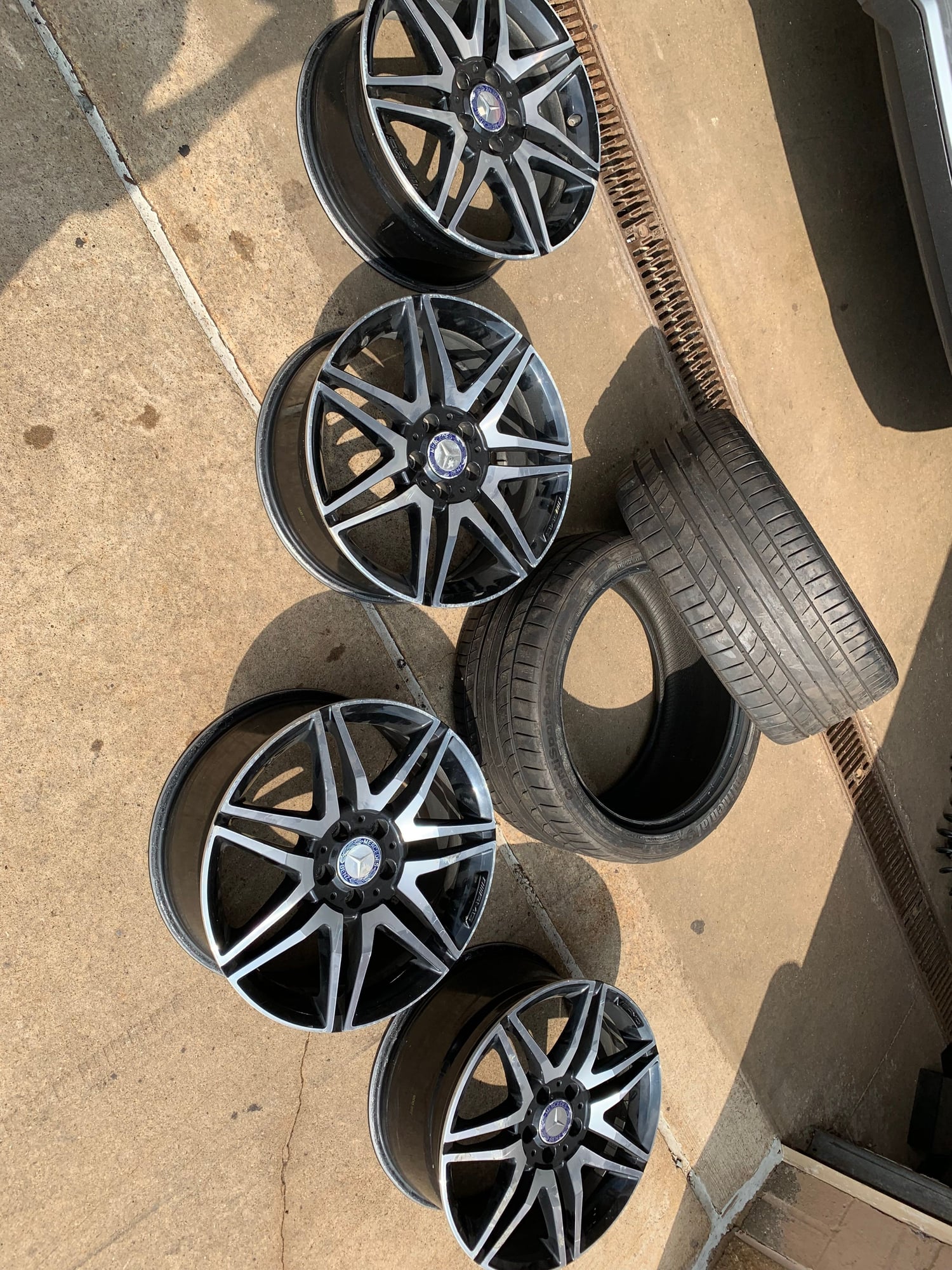 Wheels and Tires/Axles - FS 18" Staggered  COMPETITION PKG Wheels - Used - All Years Mercedes-Benz All Models - Geneva, IL 60134, United States
