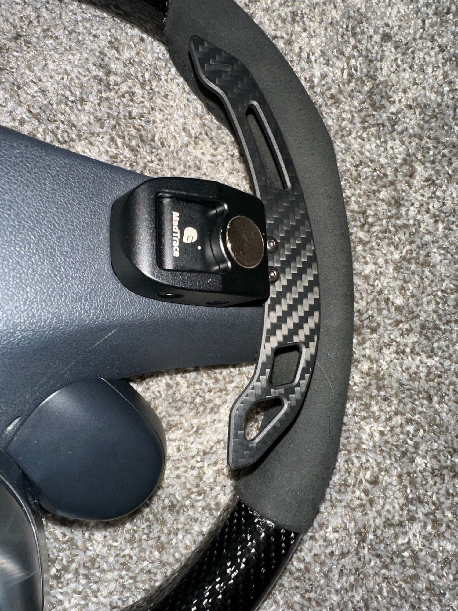 2020 Mercedes-Benz C43 AMG - OEM Carbon Wheel for W205 C63/C43 w/AMG Drive Units & JQ Werks Carbon Paddles - Steering/Suspension - $1,200 - Ann Arbor, MI 48103, United States