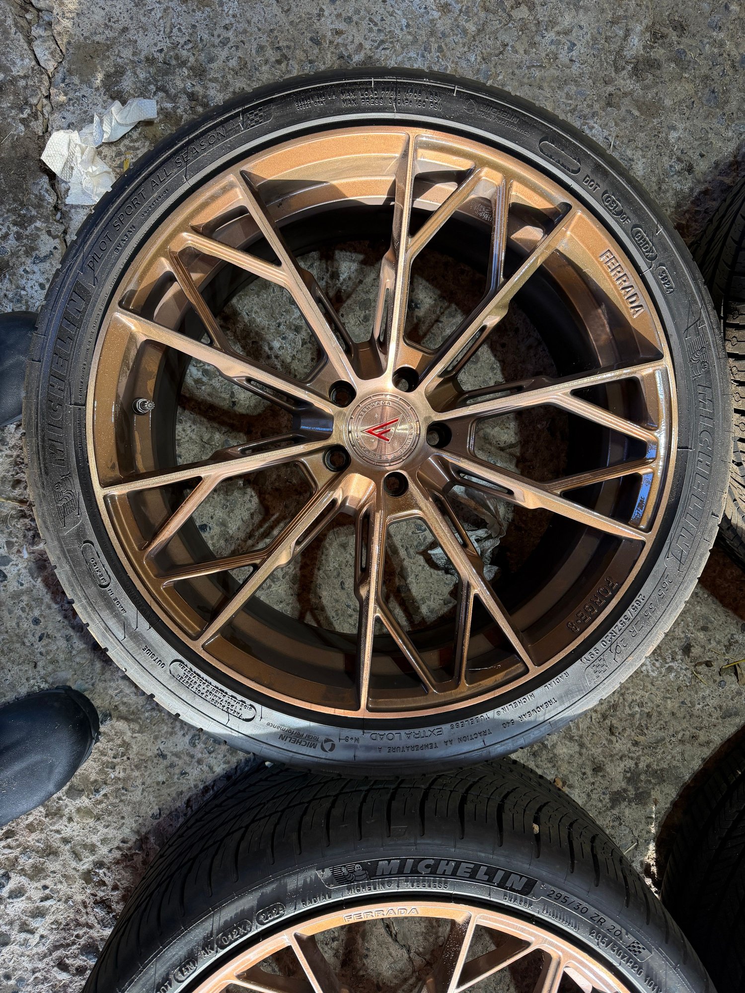 Wheels and Tires/Axles - Ferrada FR11 Wheels with Michelin Pilot All Season 4 Tires - Used - 0  All Models - Remsen, NY 13438, United States
