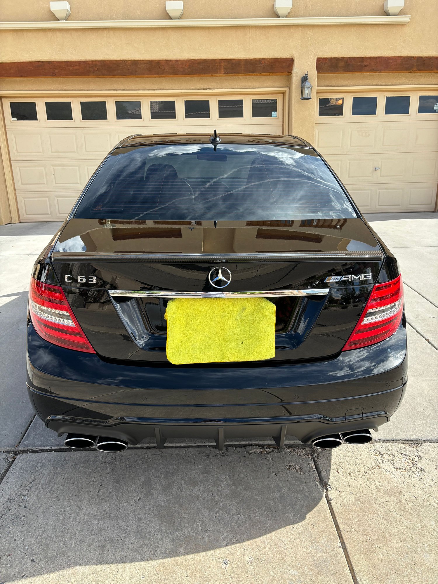 2013 Mercedes-Benz C63 AMG - 2013 Mercedes Benz C63 AMG - Used - VIN WDDGF7HB3DA807601 - 35,500 Miles - 8 cyl - 2WD - Automatic - Sedan - Black - Albuquerque, NM 87122, United States