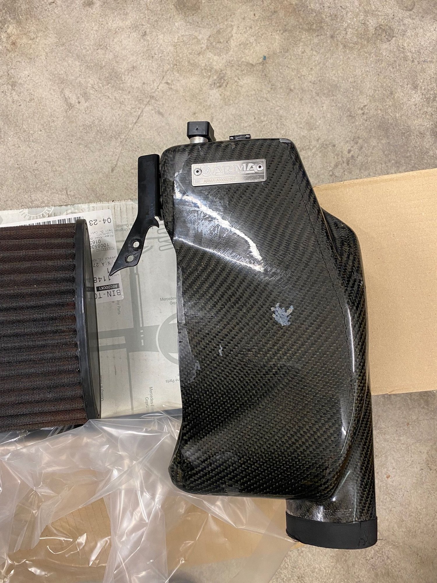 Engine - Intake/Fuel - Armaspeed Carbon Fiber Air Intake - Used - 2012 to 2016 Mercedes-Benz E63 AMG S - Lafayette, CA 94549, United States