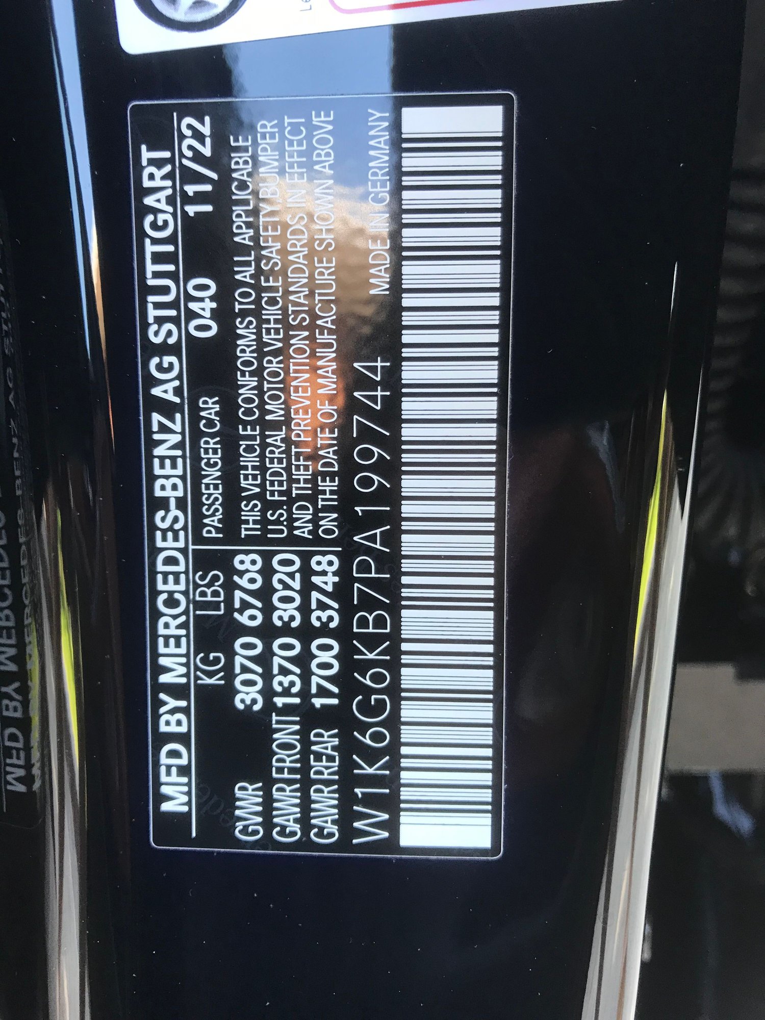 2023 Mercedes-Benz S-Class - S 580e PHEV - Used - VIN W1K6G6KB7PA199744 - 15,600 Miles - 6 cyl - AWD - Automatic - Sedan - Black - Kingston, PA 18704, United States