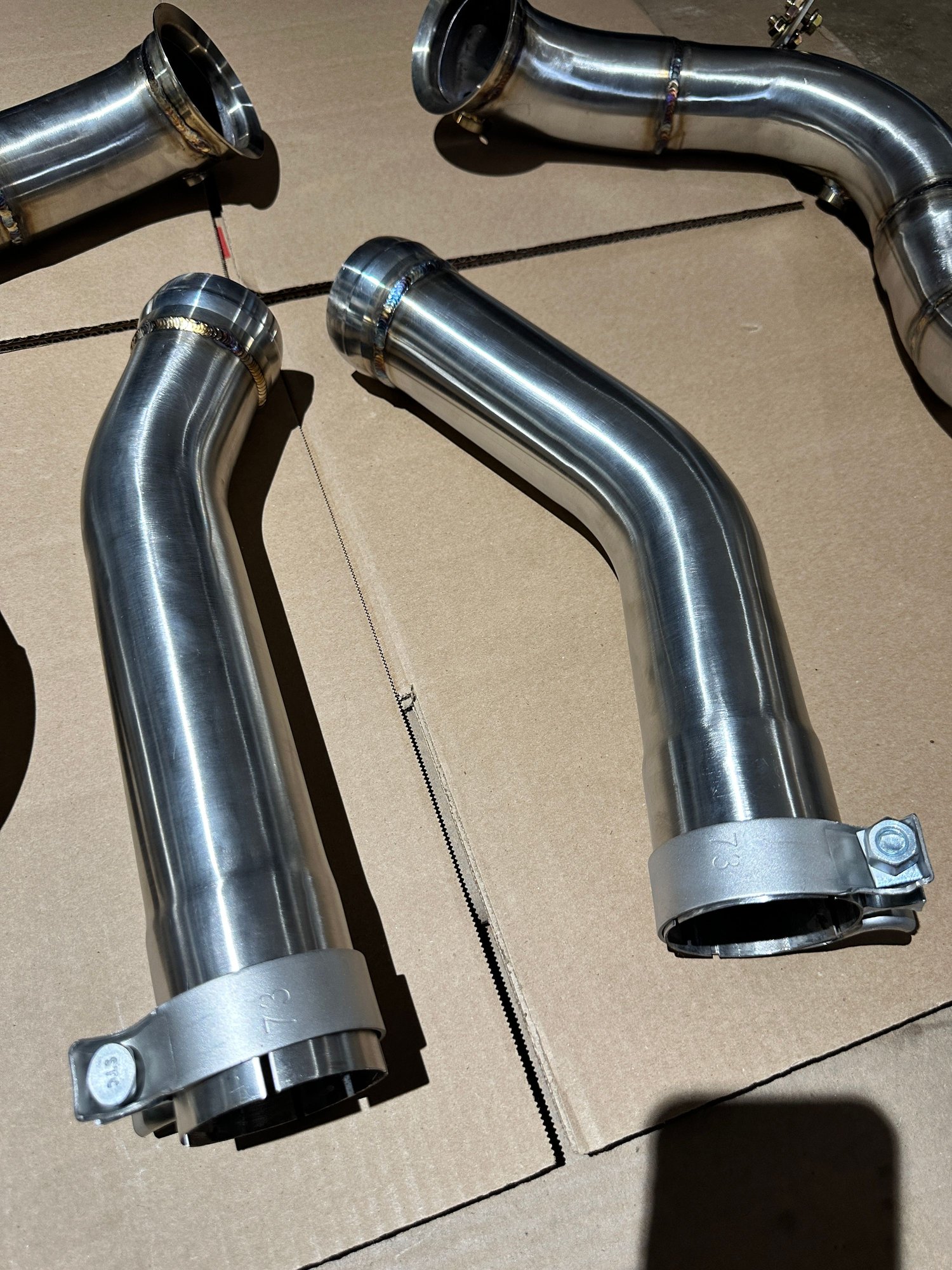Engine - Exhaust - 2015-2022 C63 C63S M177 3” Catless Downpipes - New - -1 to 2026  All Models - -1 to 2026  All Models - Columbus, OH 43213, United States