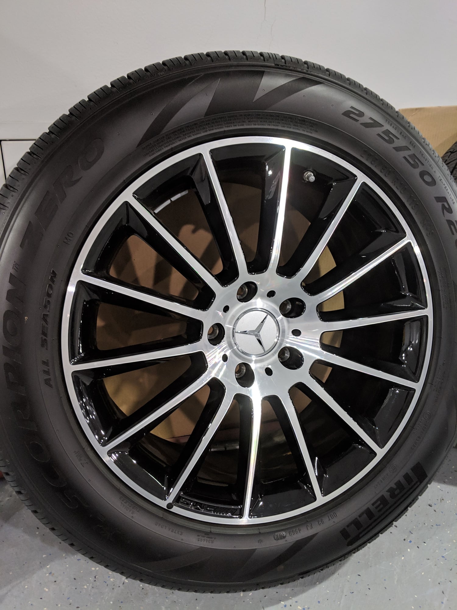 Wheels and Tires/Axles - 2019 NEW OEM Factory Mercedes-Benz AMG G550 Night Ed Black 20 WHEELS TIRES - New - All Years Mercedes-Benz G550 - New York, NY 10036, United States