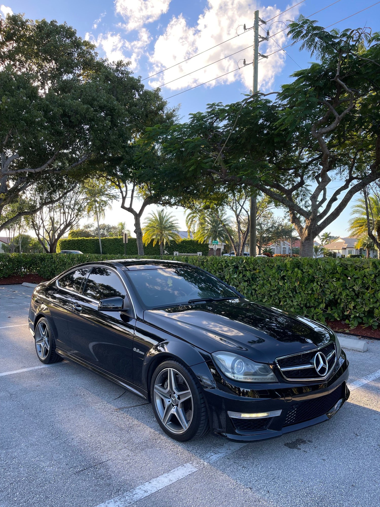 2012 Mercedes-Benz C63 AMG - 2012 Mercedes-Benz C63 AMG - Used - VIN WDDGJ7HB1CF784707 - 94,000 Miles - 8 cyl - 2WD - Automatic - Coupe - Black - Boca Raton, FL 33496, United States