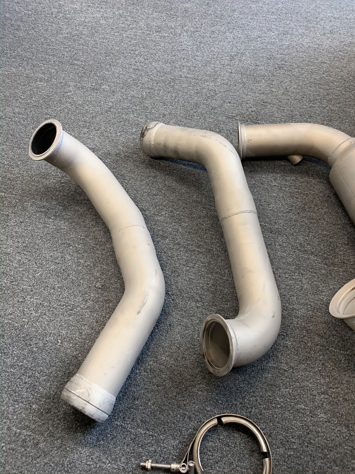 Engine - Power Adders - Renntech 200 Cell Catted Downpipes for W213 E63S - Used - 2017 to 2019 Mercedes-Benz E63 AMG S - Studio City, CA 91604, United States