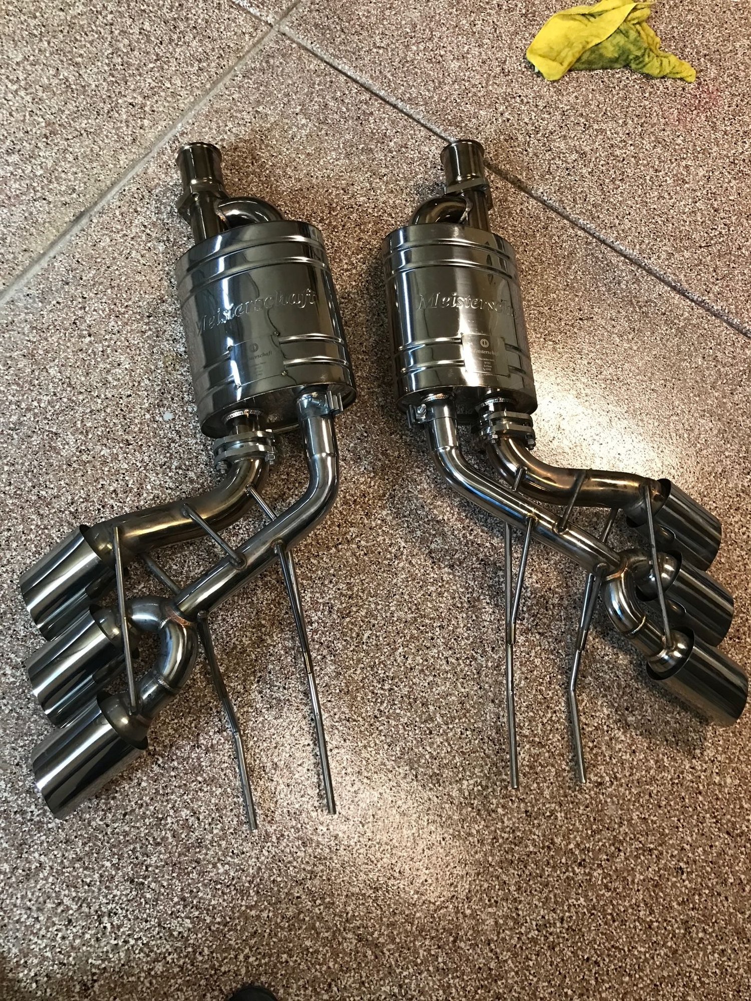 Engine - Exhaust - WTS: Meisterschaft GTS Non-EV 6 Tip W463 - G63 Exhaust - Used - 1991 to 2018 Mercedes-Benz G-Class - Tracy, CA 95304, United States