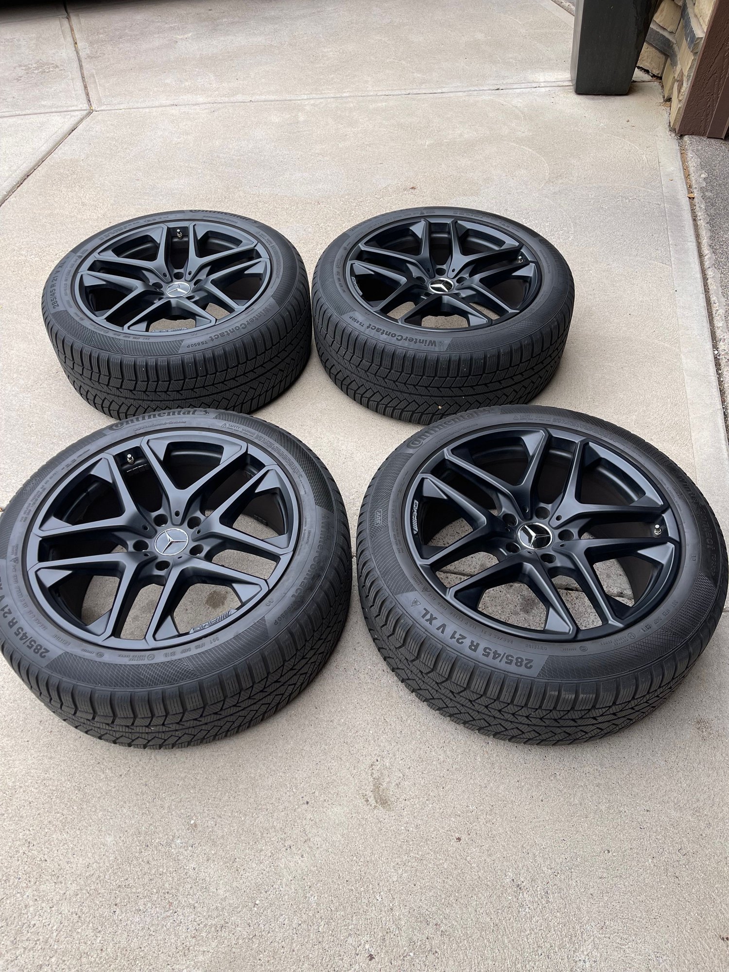 Wheels and Tires/Axles - OEM 21” G63 (will fit G550) winter tires and wheels.  Continental... - Used - 2019 to 2024 Mercedes-Benz G63 AMG - Fort Collins, CO 80528, United States