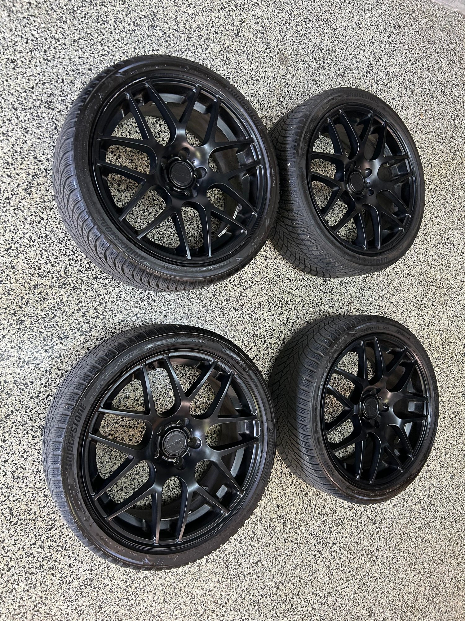 Wheels and Tires/Axles - 19x8.5 Eurotech Wheels & Blizzack Tires - Fits W212 E63 And Others - Used - -1 to 2025  All Models - Wichita, KS 67226, United States