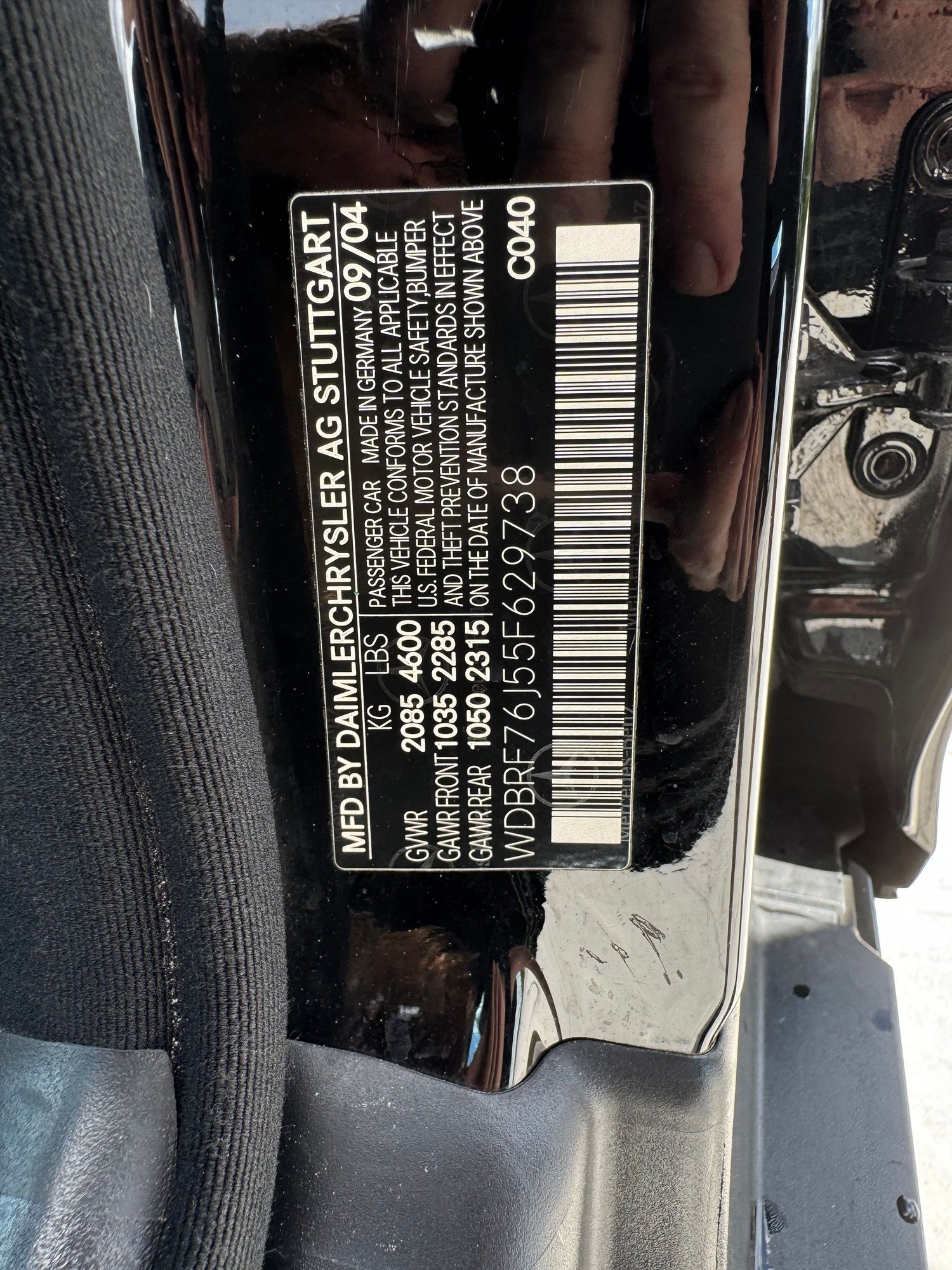 2005 Mercedes-Benz C55 AMG - 2005 C55 AMG 87k Miles - Used - VIN WDBRF76J55F629738 - 87,702 Miles - 8 cyl - 2WD - Automatic - Sedan - Black - Riverview, FL 33579, United States