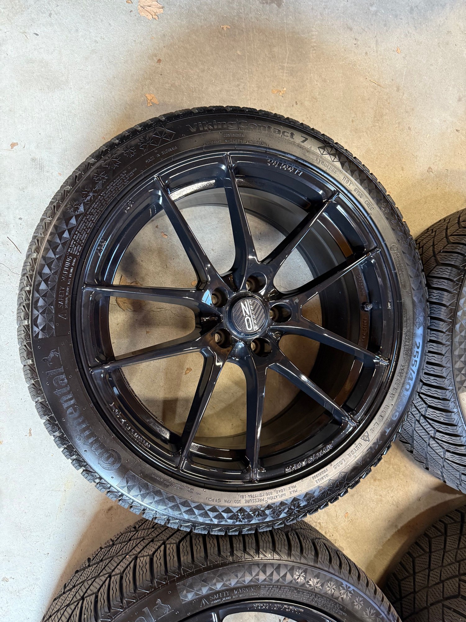 Wheels and Tires/Axles - O. Z. Leggera HLT Wheels 19x8.5 E 63 S Winter Tires 255/40/R19 Ceramic Coated - Used - All Years  All Models - South Metro, MN 55306, United States