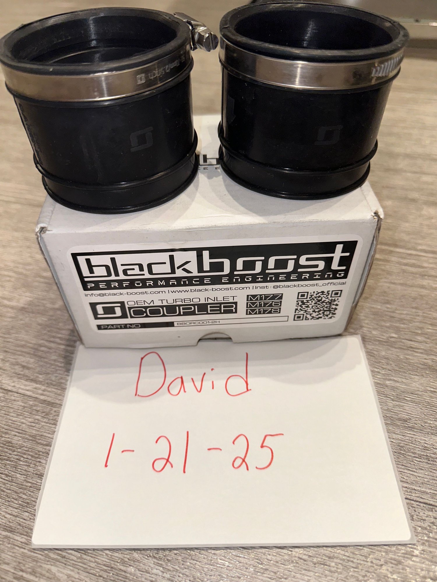 Engine - Intake/Fuel - Blackboost OEM TURBO INLET COUPLER - 2 HOLE M177 M176 M178 - New - 2015 to 2022 Mercedes-Benz All Models - Dallas, TX 75088, United States