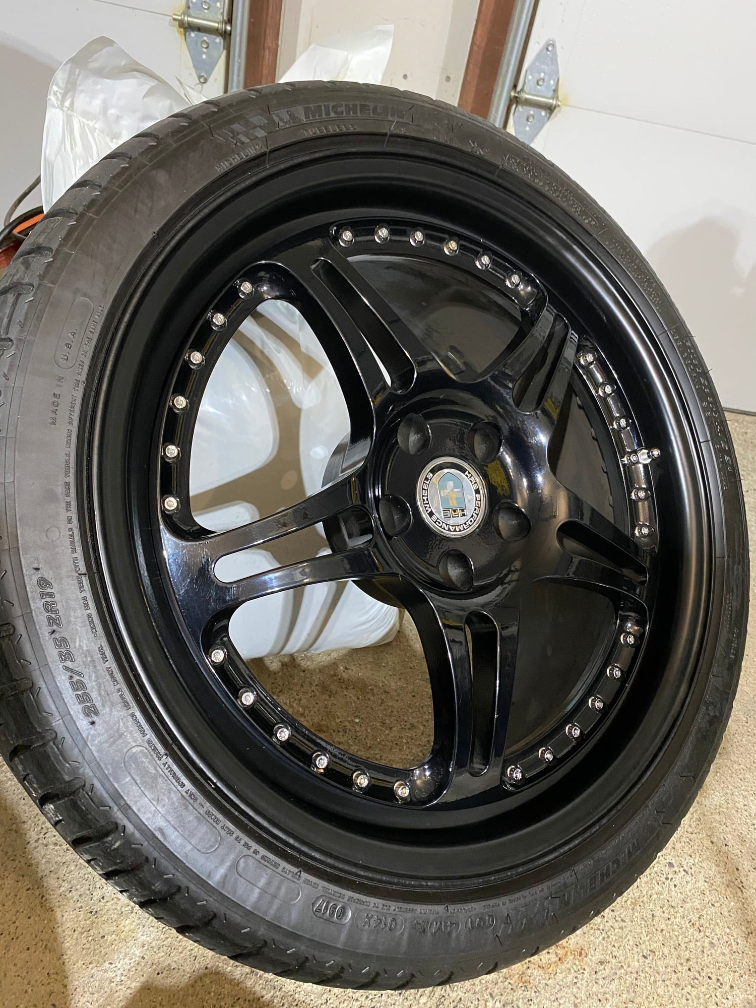 Wheels and Tires/Axles - HRE 547 - 19" Forged 3 Piece Wheels WITH Michelin Tires - Used - Wayne, NJ 07470, United States