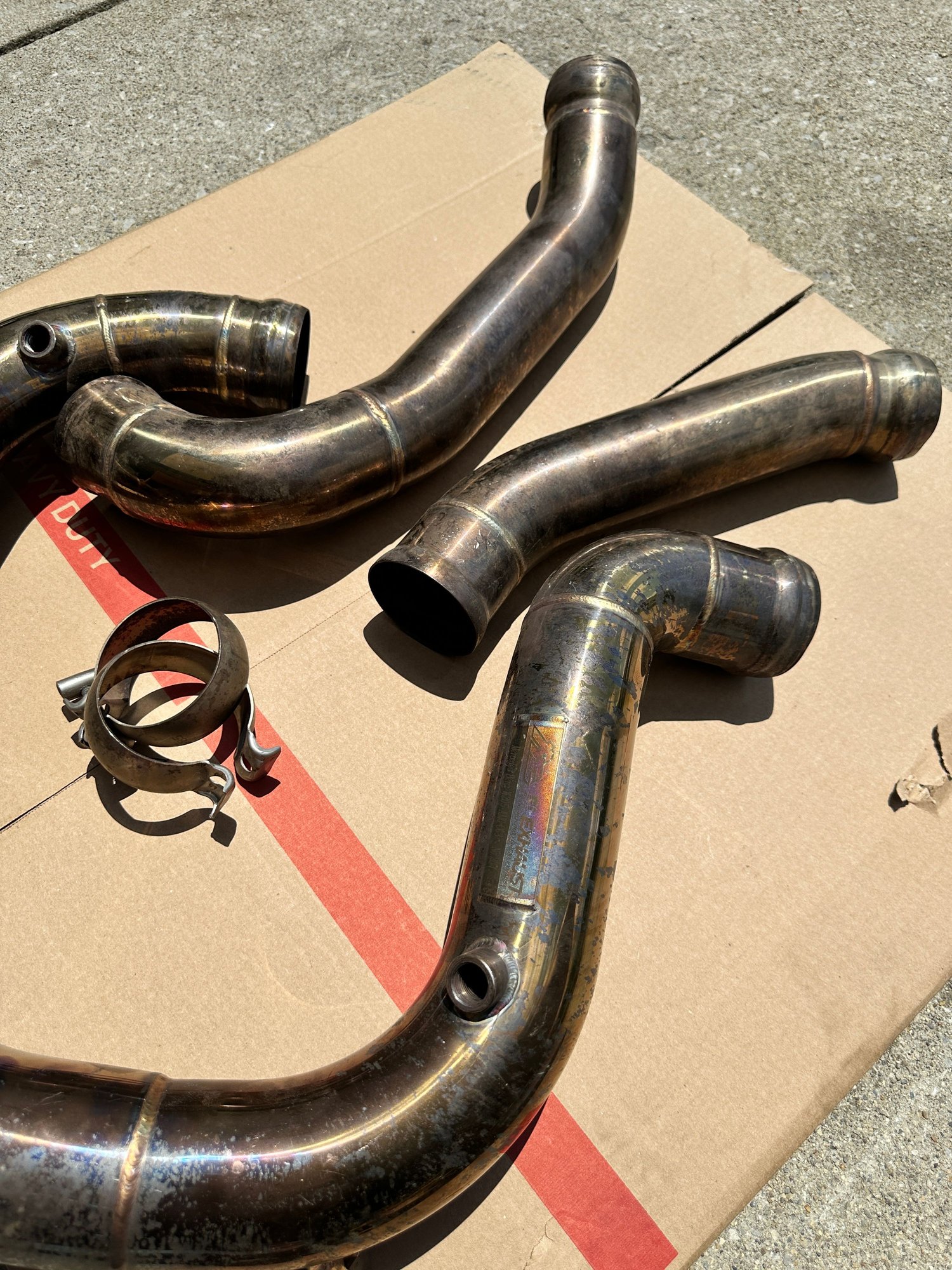 Engine - Exhaust - C63 Fi Exhaust Catless Downpipes - Used - 2015 to 2021 Mercedes-Benz C63 AMG - 2015 to 2021 Mercedes-Benz C63 AMG S - Columbus, OH 43213, United States