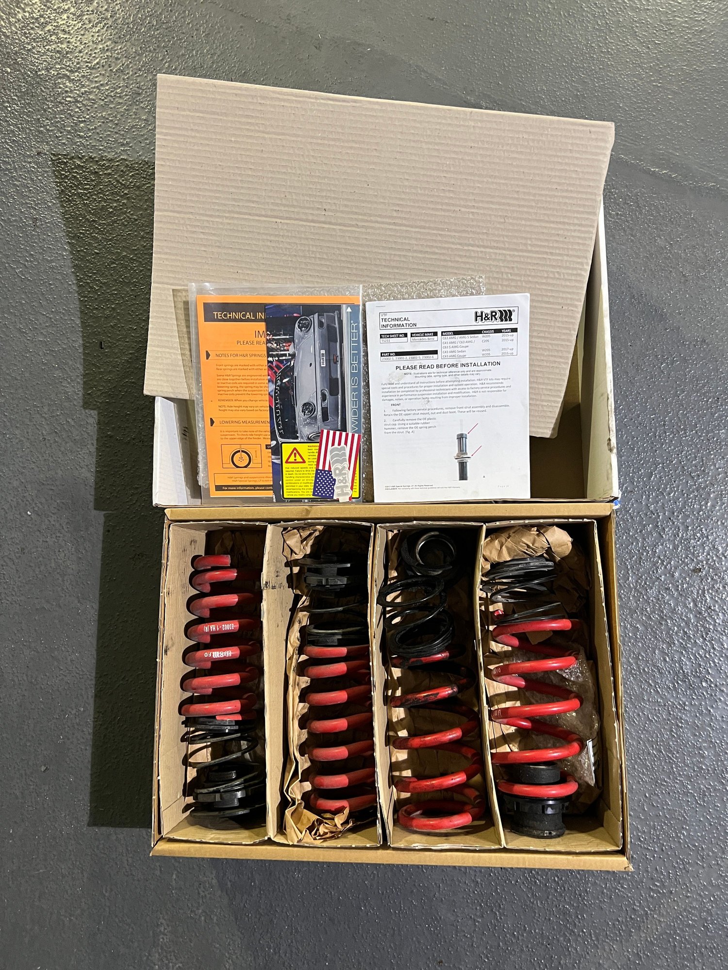 Steering/Suspension - H&R VTF Adjustable Springs (AMG C43/C63) - Used - 2015 to 2018 Mercedes-Benz C43 AMG - Mississauga, ON L5B0E1, Canada