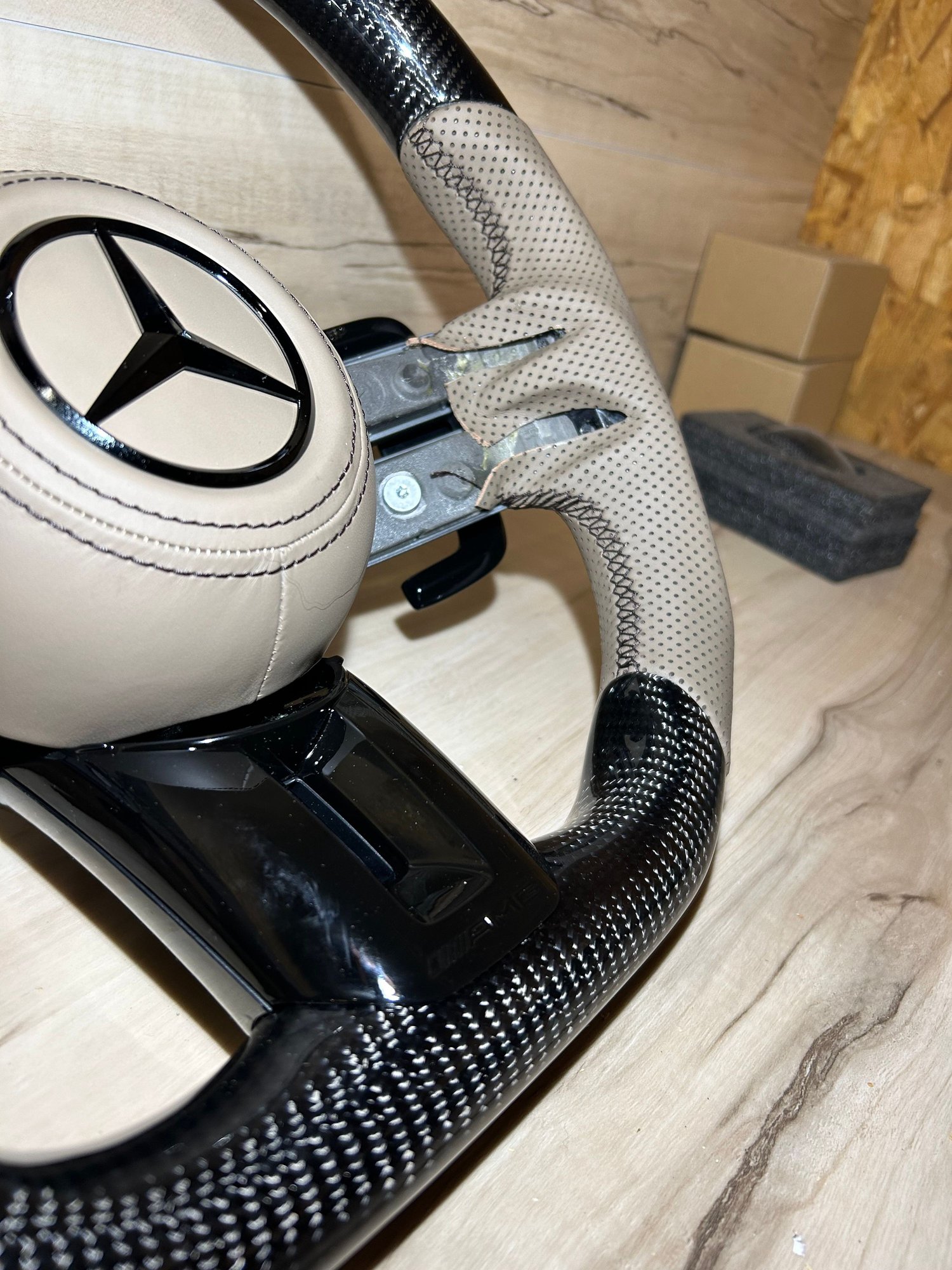 Interior/Upholstery - 2022+ AMG custom Steering wheel - New - 2023 to 2025 Mercedes-Benz All Models - Mechanic Falls, ME 04256, United States