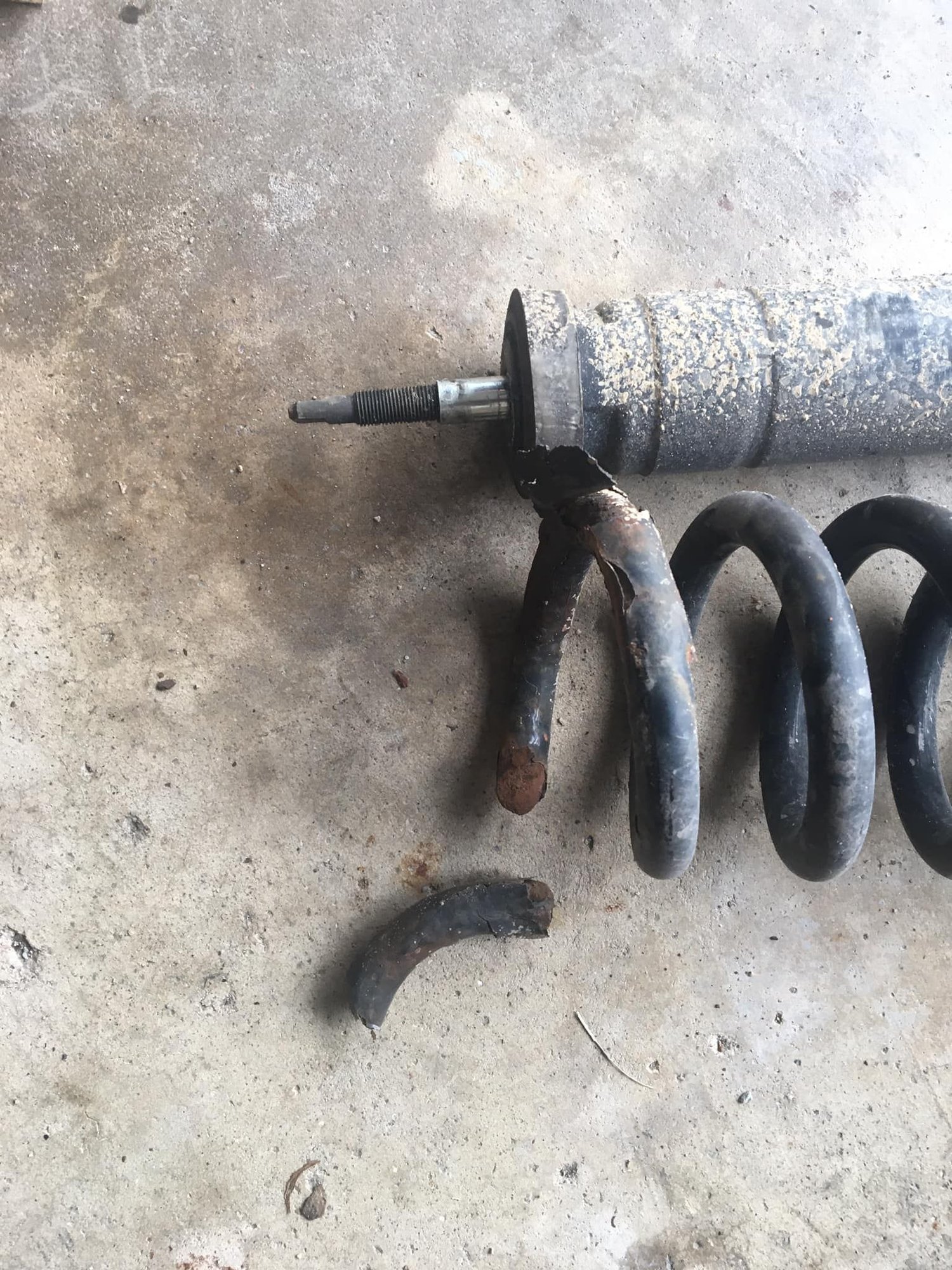 broken rear spring Forums