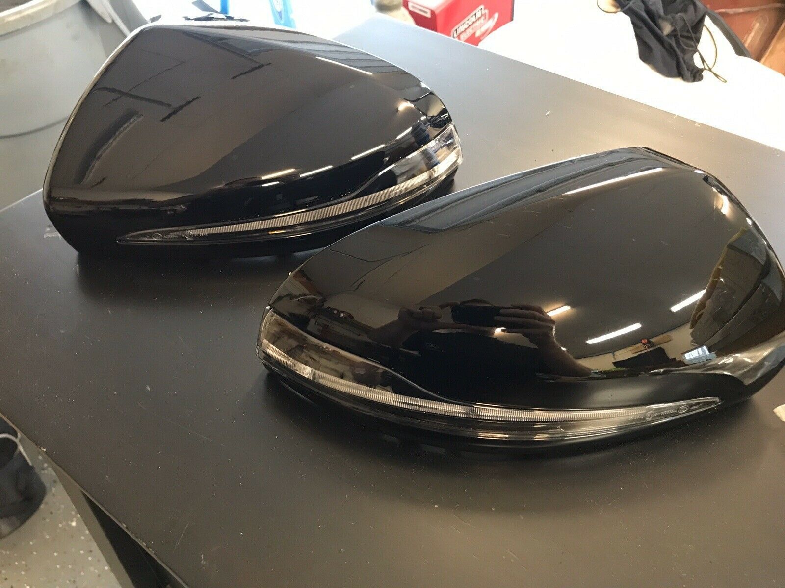 Lights - Used like new outside mirror covers with LED turn signal lenses. 213 chassis - Used - 2018 to 2020 Mercedes-Benz E300 - Richmond, VA 23235, United States