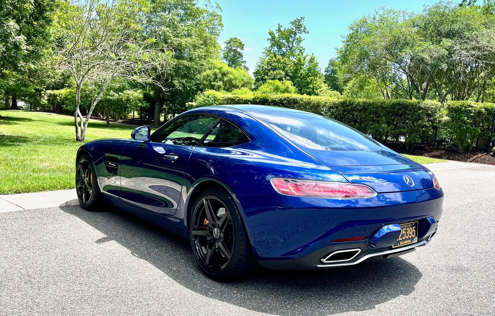 2016 Mercedes-Benz AMG GT S - 2016 AMG GTS Brilliant Blue, Carbon Ceramic Brake, Burmester, 8370 Miles - Used - Williamsburg, VA 23185, United States