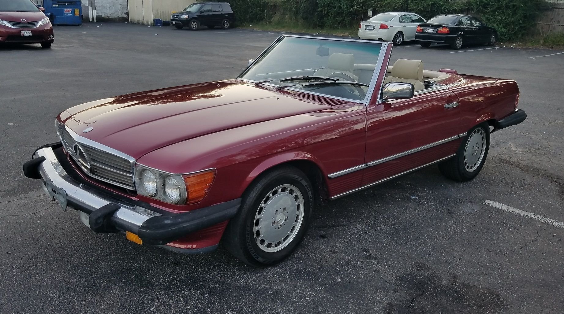 1989 Mercedes 560SL R107 with just 55k miles for sale! Forums