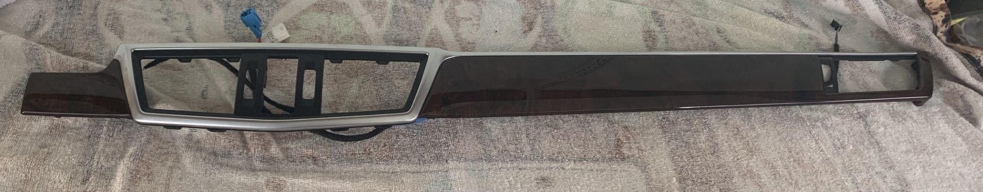 Interior/Upholstery - Mercedes Benz W212 10-13 Center Dash Trim Burl Walnut Band New E350 E550 E63 AMG - New - 2010 to 2013 Mercedes-Benz E350 - Los Angeles, CA 90039, United States