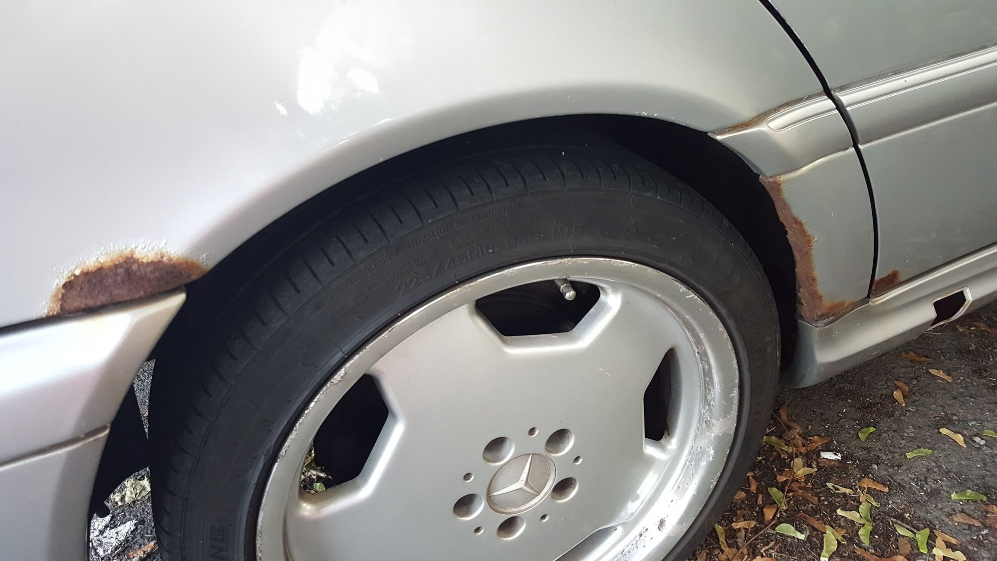 1998 Mercedes-Benz C43 AMG - C43 AMG for sale in MA. Silver. Mint interior...runs perfectly. hi miles, some rust - Used - VIN WDBHA33GXWF749273 - 224,000 Miles - 8 cyl - 2WD - Automatic - Sedan - Silver - Melrose, MA 02176, United States