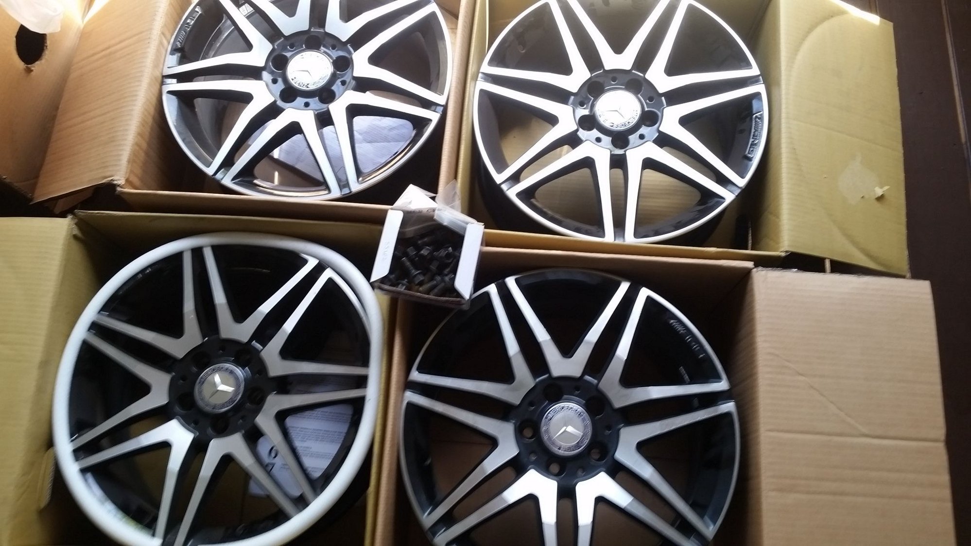 (4) 2013 Mercedes C250 18" OEM AMG Wheels - MBWorld.org Forums