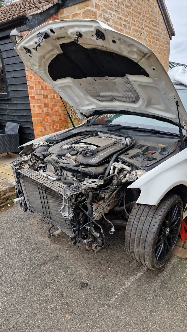 W205 C63s radiator removal Forums
