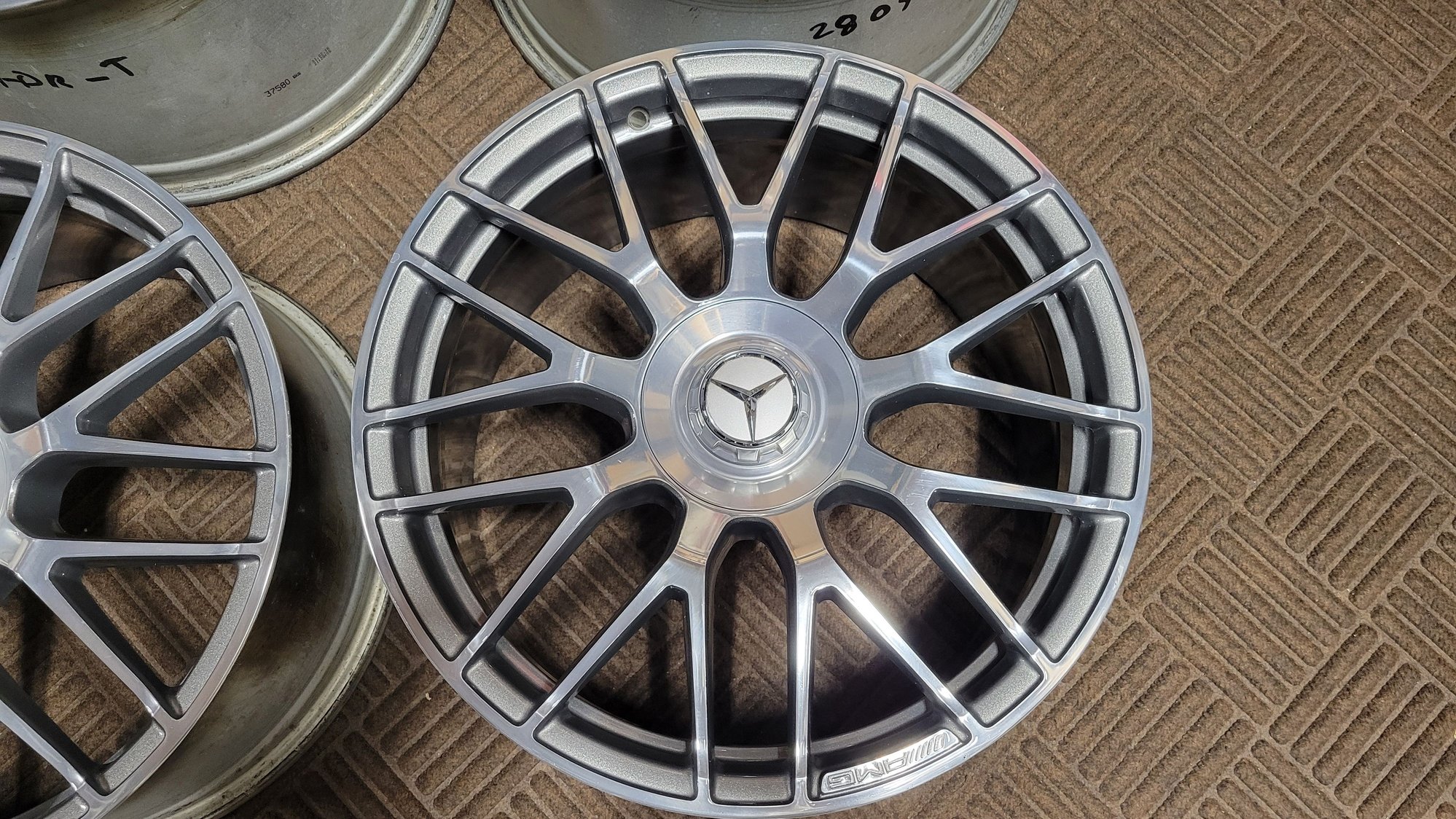 Wheels and Tires/Axles - (4) AMG GTS Cross Spokes off 2017 19/20s - Used - Olathe, KS 66062, United States